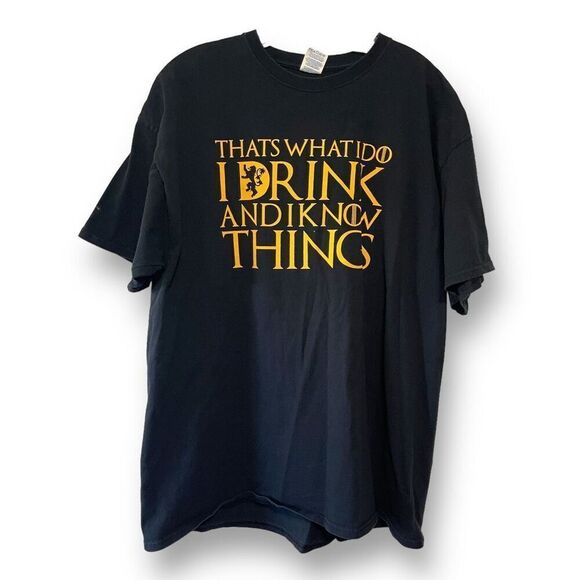 Game of Thrones Black T-shirt, 2XL - Picture 1 of 7